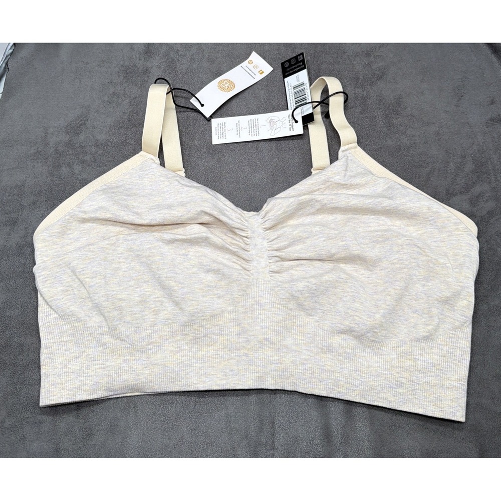 Kindred Bravely Sublime Hands-Free Pumping Lounge & Sleep Bra Size XL Busty